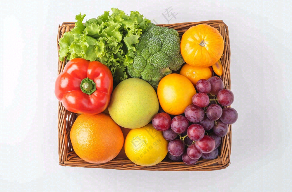 生鲜蔬菜蔬果绿色健康摄影图