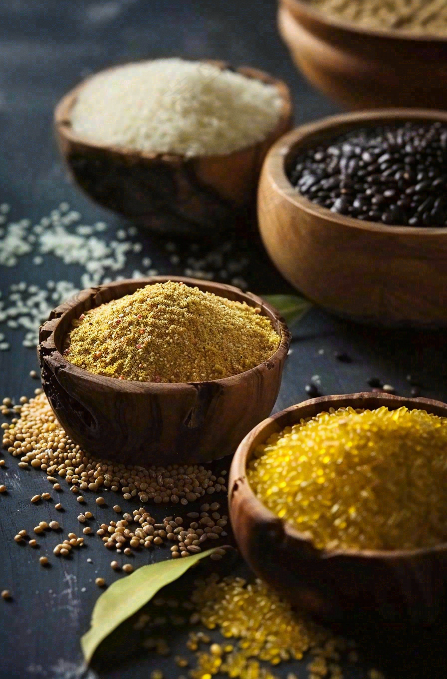 世界粮食日谷物米饭稻谷小麦摄影图