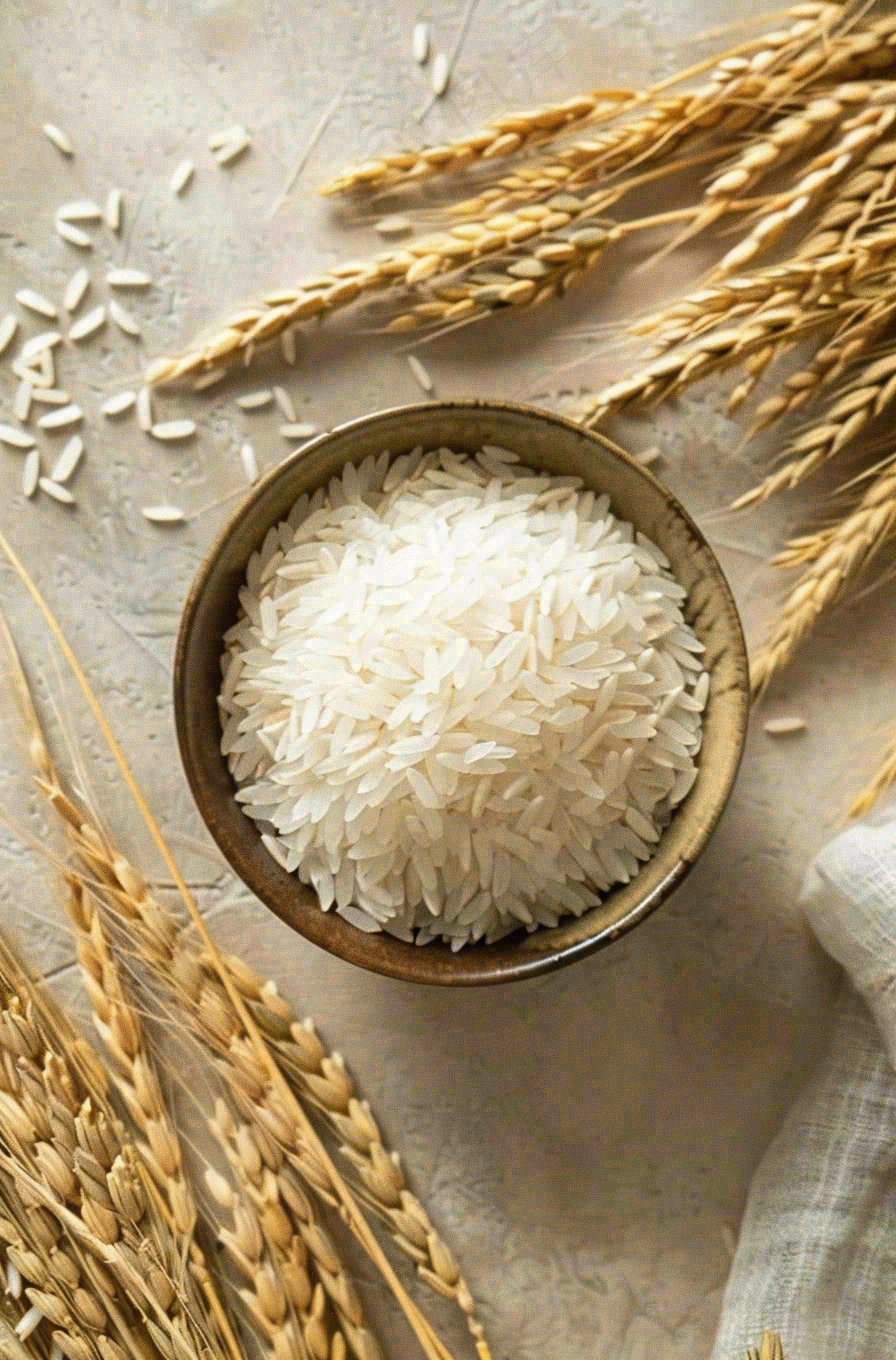 世界粮食日谷物米饭稻谷小麦摄影图