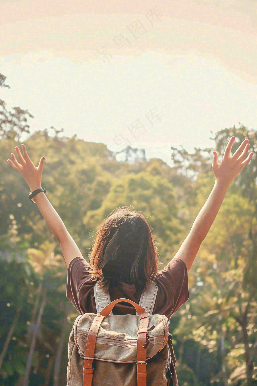 早安励志正能量简约摄影图