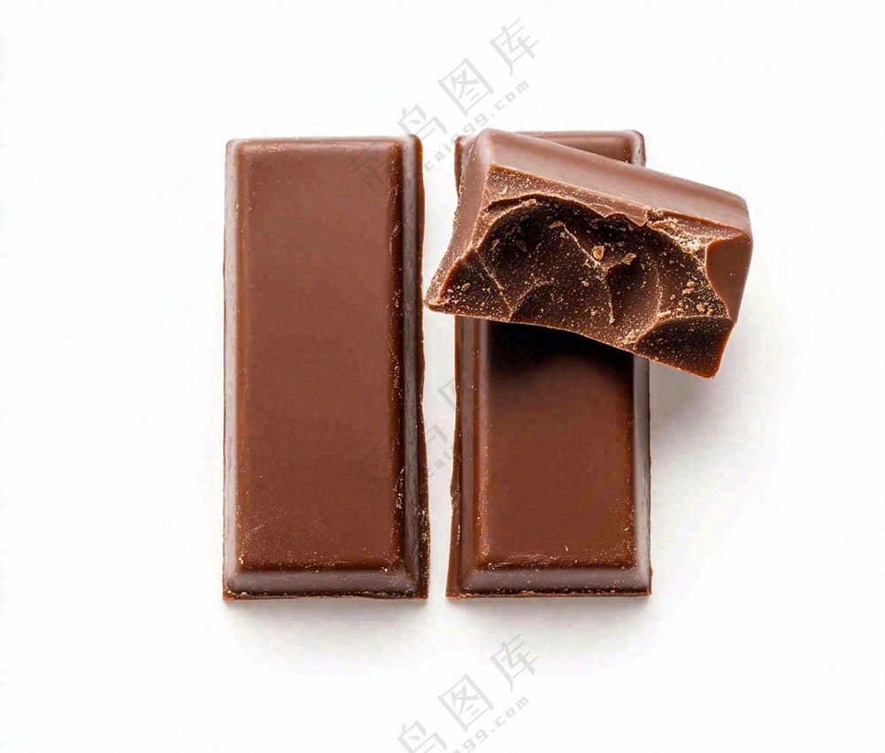 黑巧巧克力美味美食摄影图