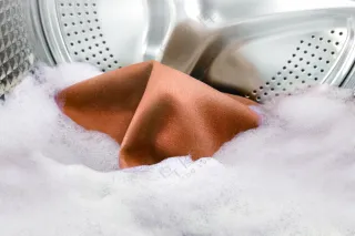 摄影-洗羊绒大衣