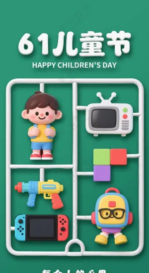 六一儿童节创意海报 (49)