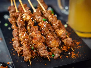 烧烤肉串图片