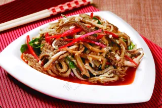 香辣羊肚丝图片