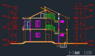 两层高档别墅施工图38