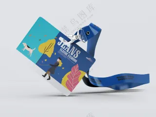 工作证样机模板