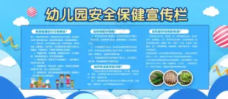 幼儿园健康知识宣传展板