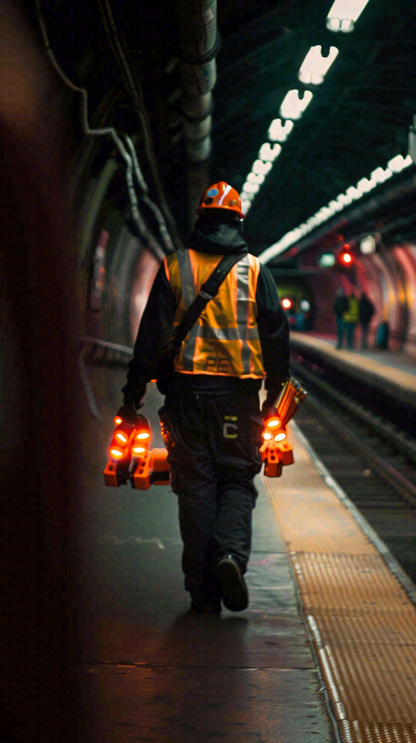 劳动的工人安全帽工作劳动节摄影图