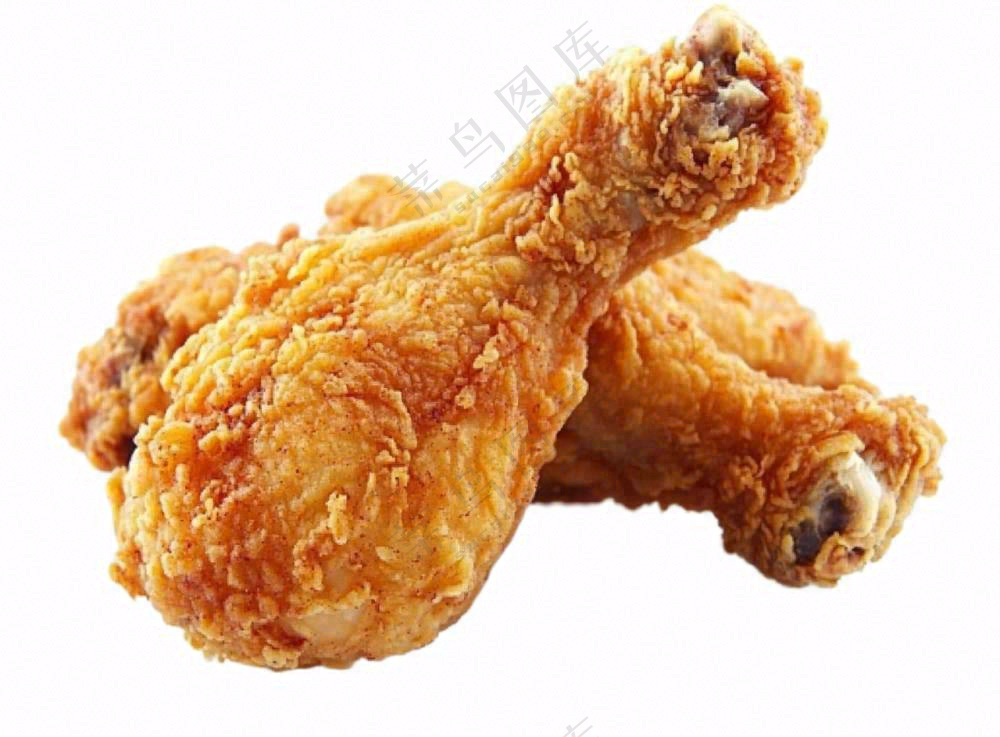 炸鸡鸡腿摄影图免抠