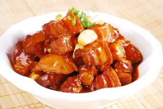 美味红烧肉美食图片