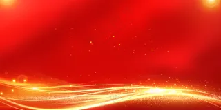 红色会议展板背景