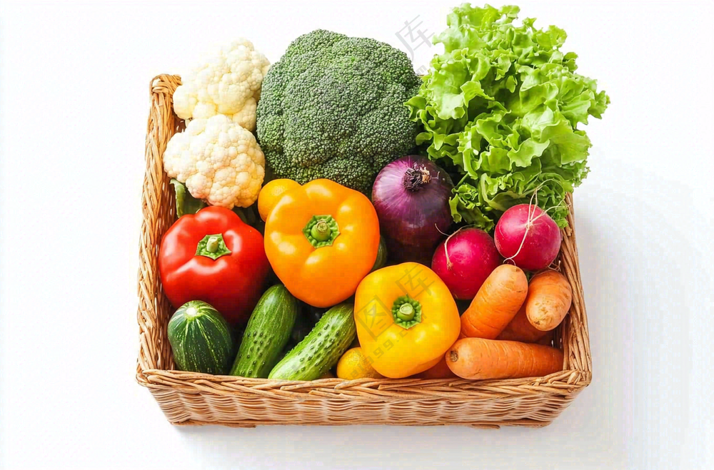 生鲜蔬菜蔬果绿色健康摄影图