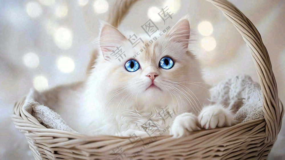 萌宠宠物猫咪动物可爱摄影图