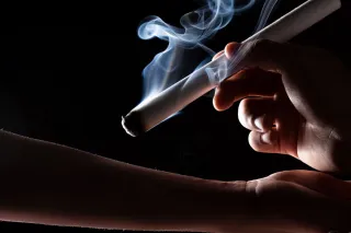 中医艾灸图片素材