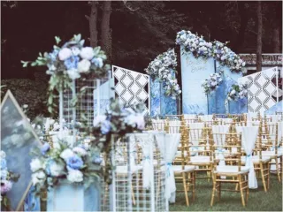 草坪婚礼场景布置