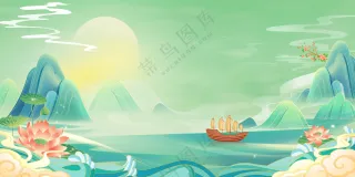 国潮山水图片 (2)