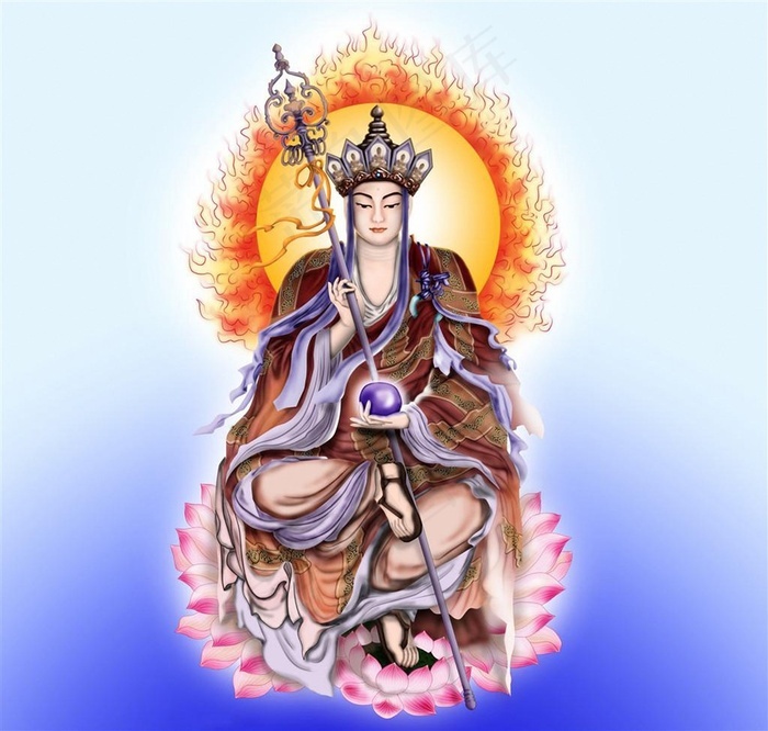 地藏王菩萨图片