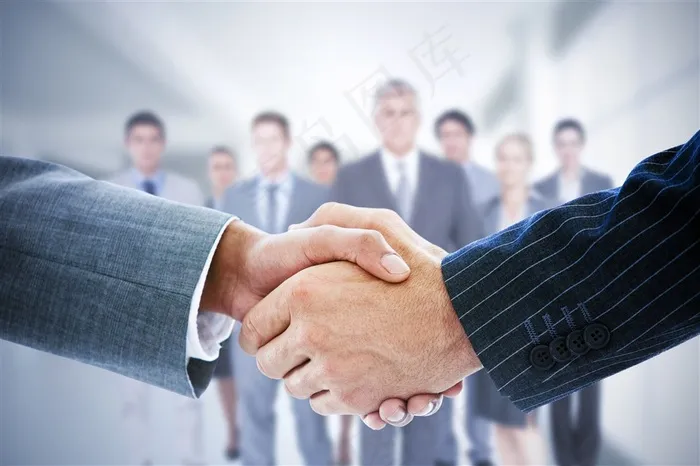 握手的商务人士高清图片职场人物