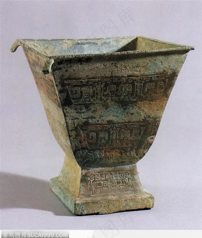 中华传统工艺-古老的青铜酒杯