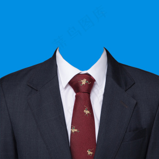 西装模板  男生西装 寸照模板 西装 证件照 西服 免抠