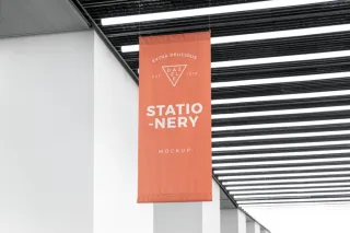 文创样机条幅样机设计素材