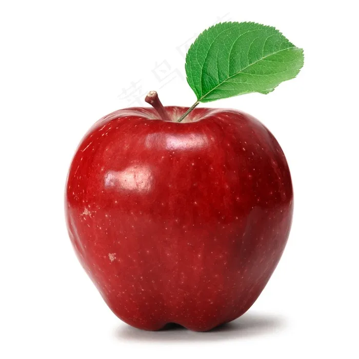 新鲜的红苹果水果图片