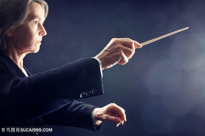 高清音乐手势指挥图片