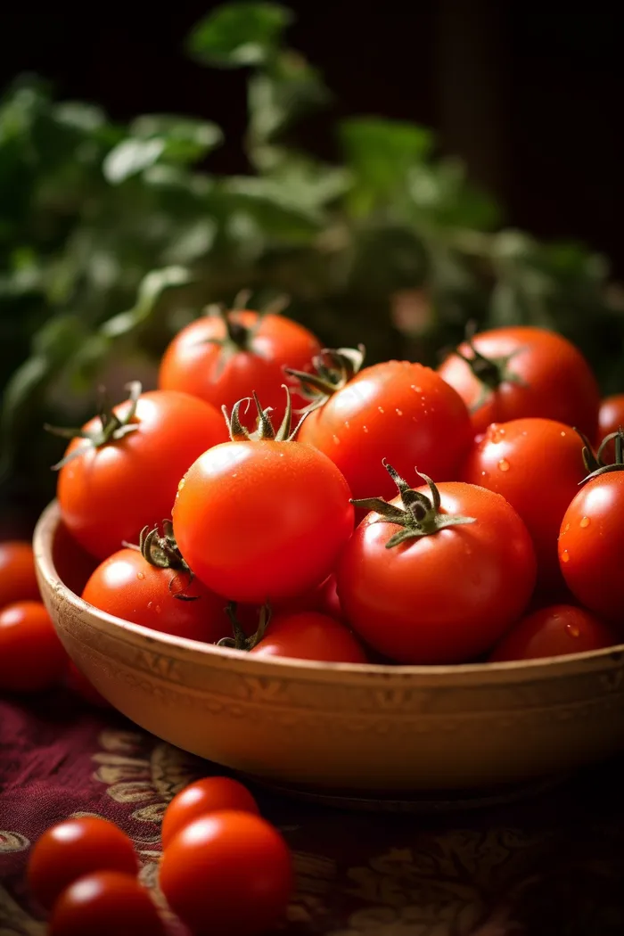 红色西红柿蔬菜水果摄影图