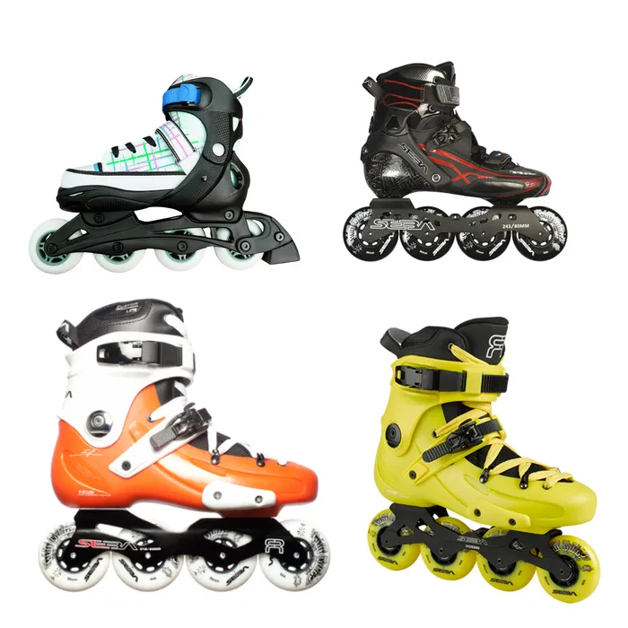 免抠各种颜色溜冰鞋图片