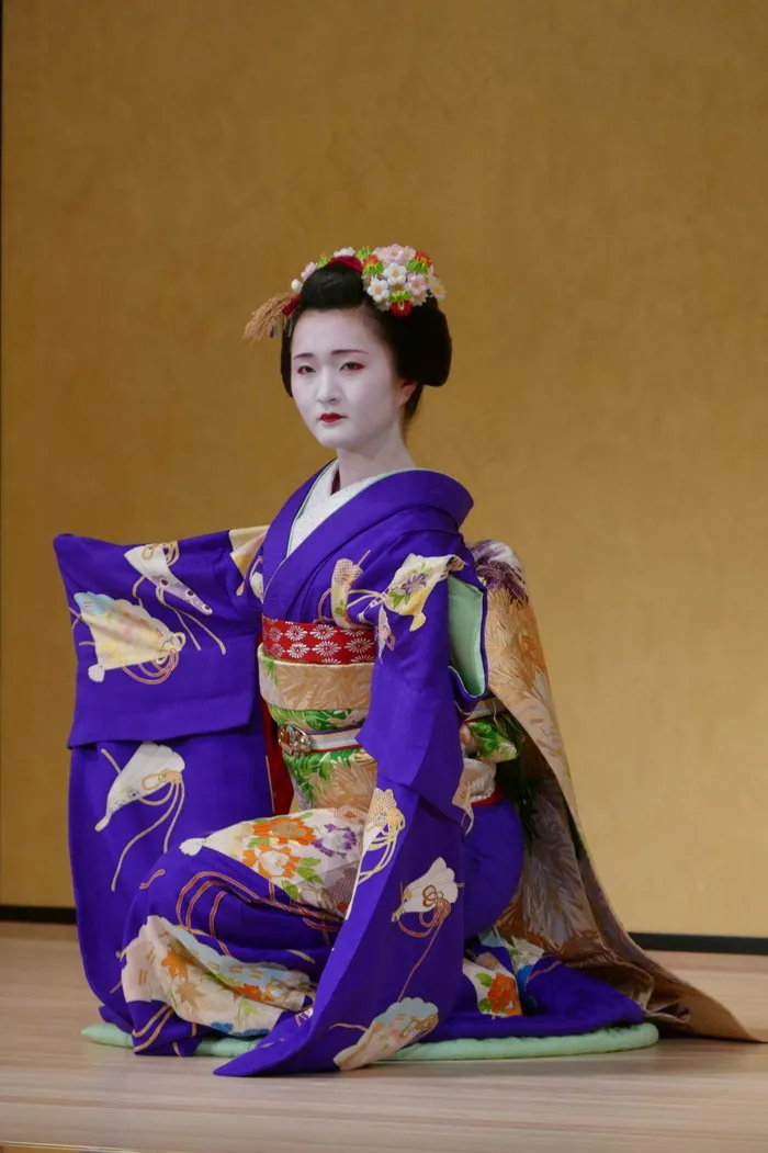 日本艺伎和服写真图片