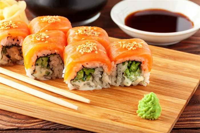 日本寿司日本美食高清图片