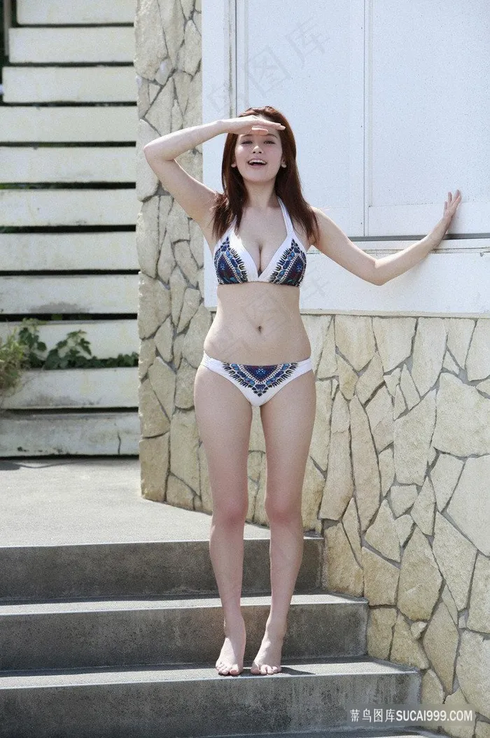 微胖日本少妇美女比基尼泳装性感写真
