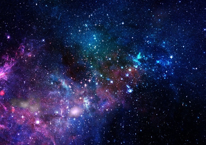 唯美的星空背景图片 菜鸟图库