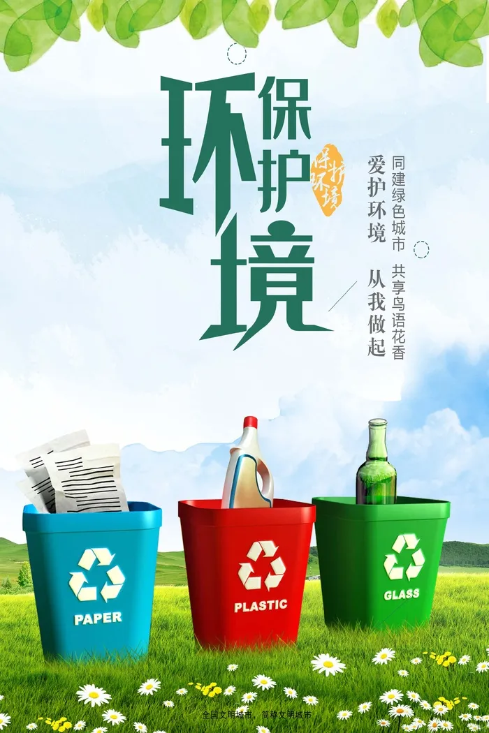 环保宣传海报 保护环境海报