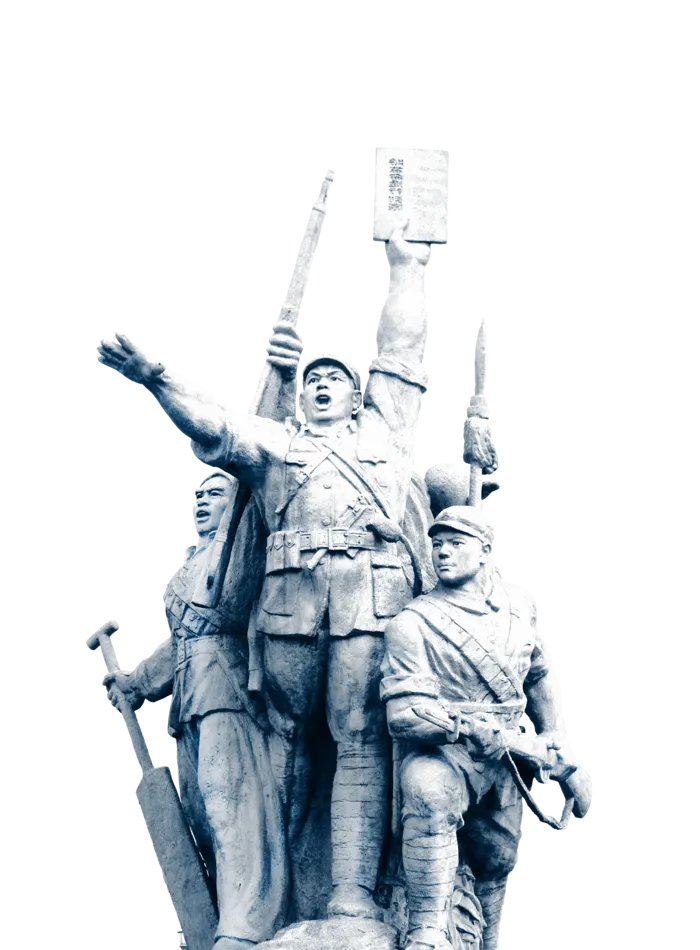 抗日战争石雕雕刻图片