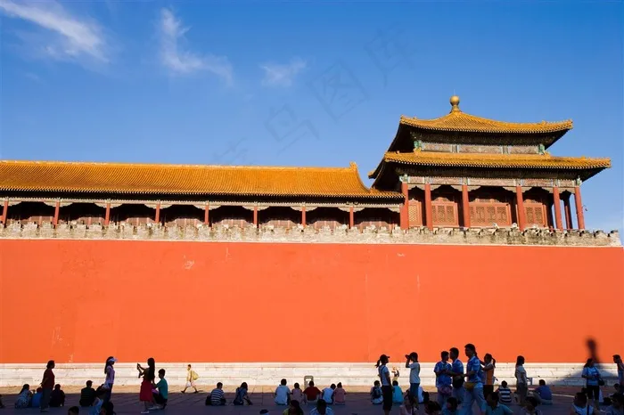 故宫午门中国古典建筑摄影图片
