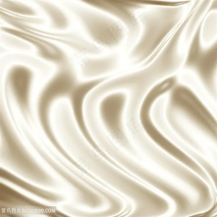 奶白色丝绸纹理褶皱背景高清图片
