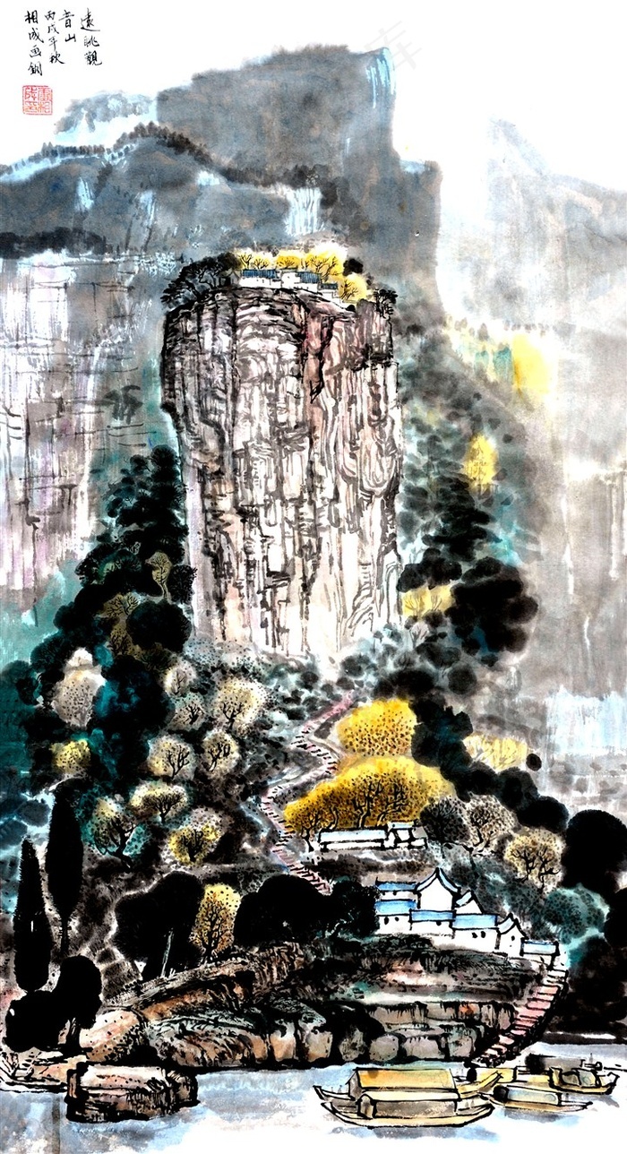 山水画水墨画图片素材 菜鸟图库 山水画水墨画图片素材 菜鸟图库