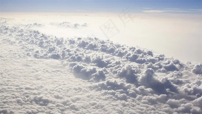 天空的云海图片
