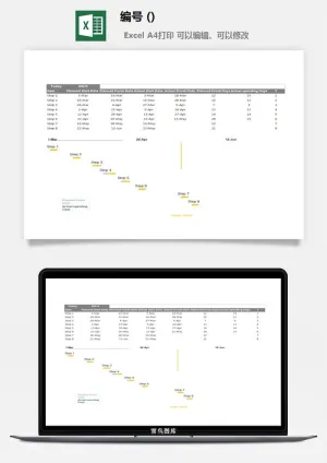 LMTK可视化图表模板Excel素材公司企业办公表格数据分析智能图表预览图
