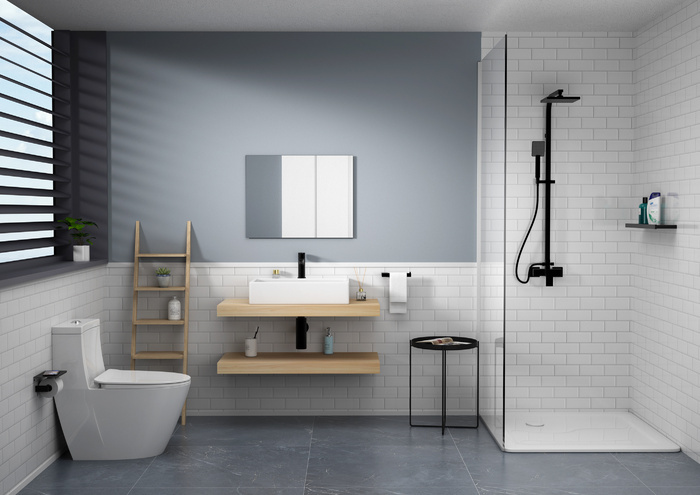 浴室现代简约风格特写场景近景68