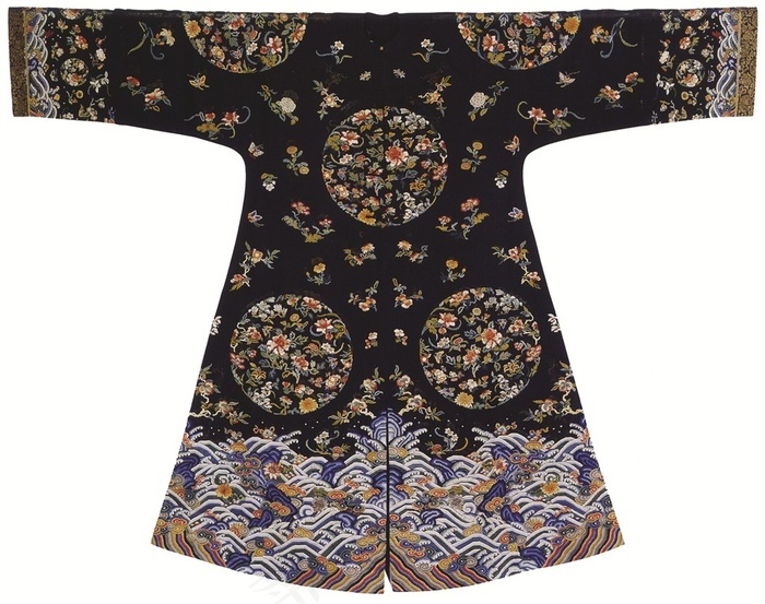 服装样式和花纹图案朝服古代帝王服饰图片素材