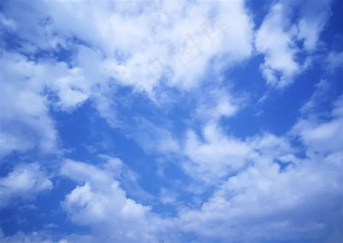 蔚蓝的天空云层jpg素材