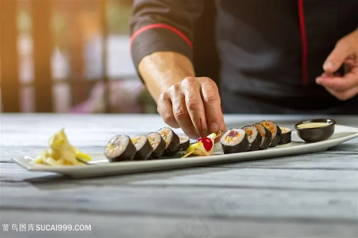 美味的寿司制作高清图片海鲜图片