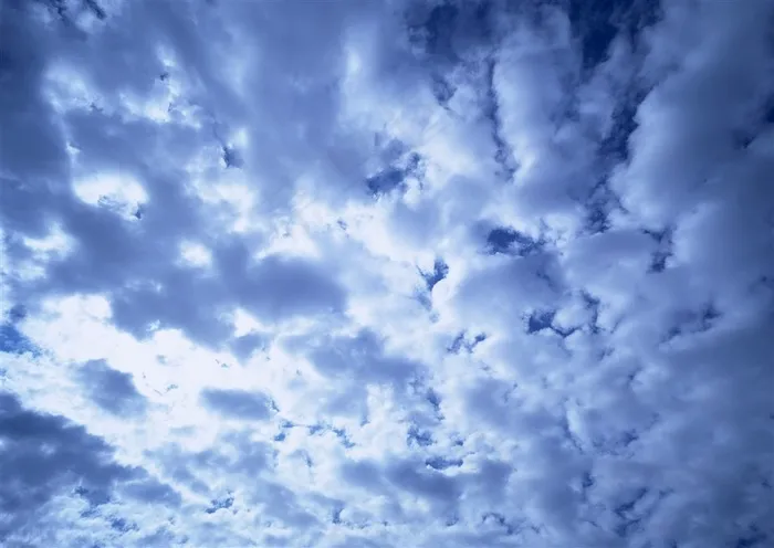 蔚蓝的天空云层素材