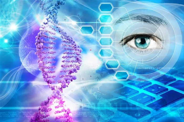 科技医疗主题与DNA