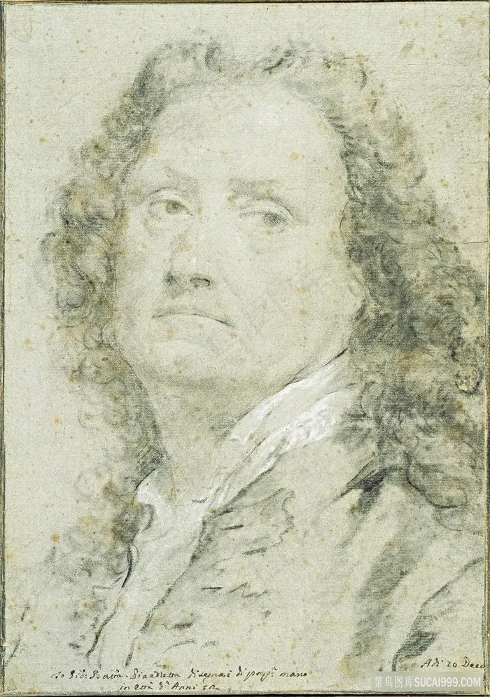 乔瓦尼·巴蒂斯塔·皮亚泽塔(1682-1754)-自画像