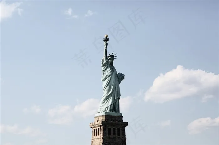 自由女神雕像图片