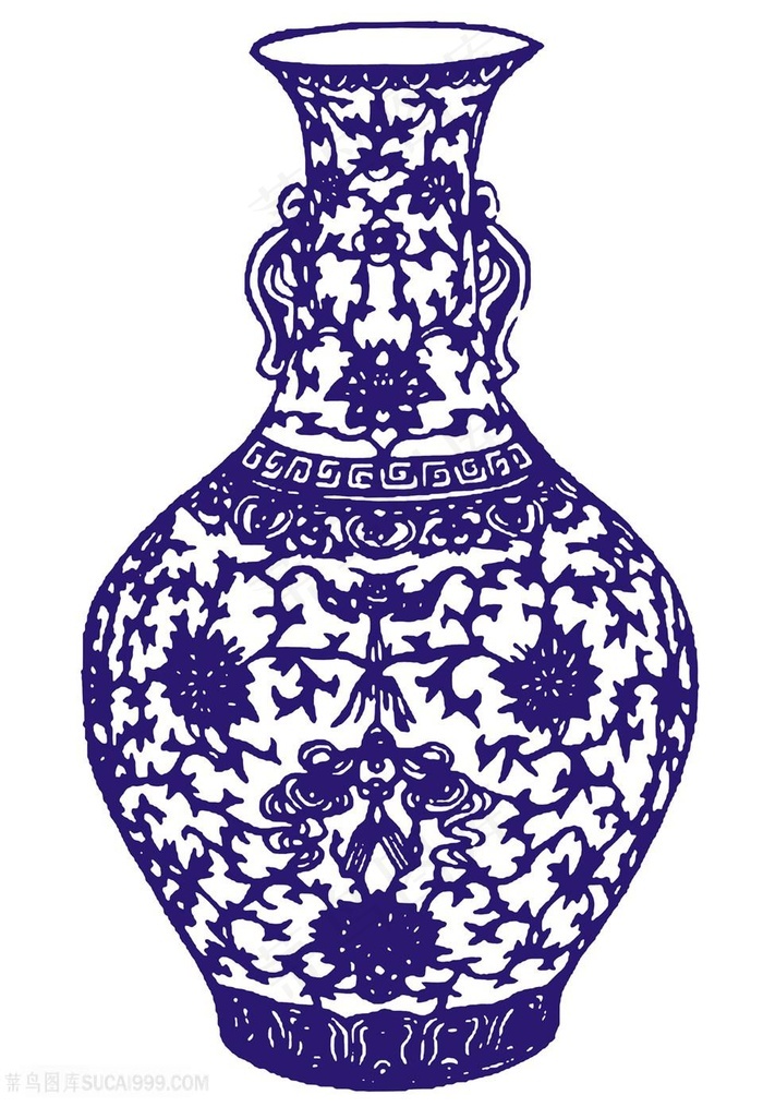 燕子花纹花瓶国粹青花瓷中国风图片 菜鸟图库 燕子花纹花瓶国粹青花瓷中国风图片 菜鸟图库